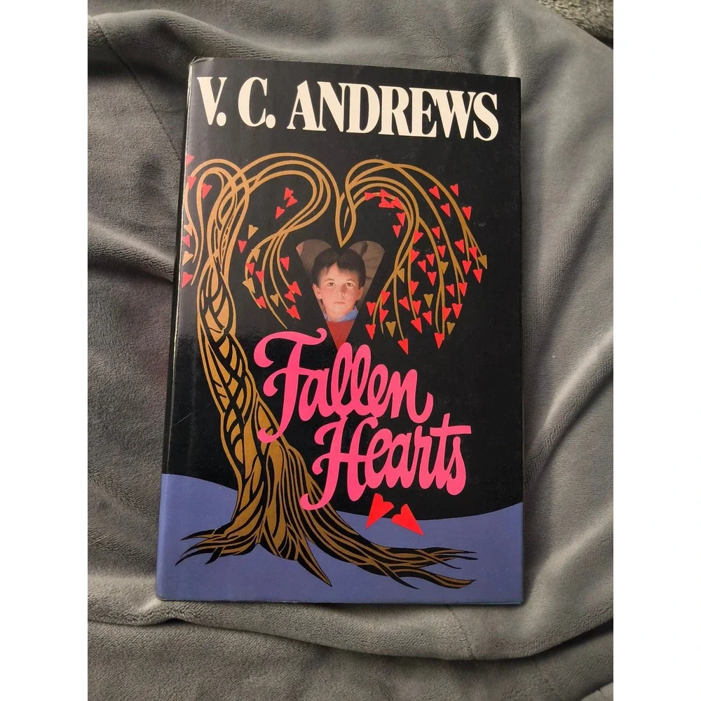hardcover edition of Fallen Hearts by V.C. Andrews